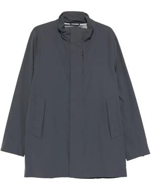 Save The Duck Bertrand High-Neck Parka - Blue