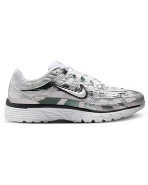 Nike P-6000 Panelled Trainers - White