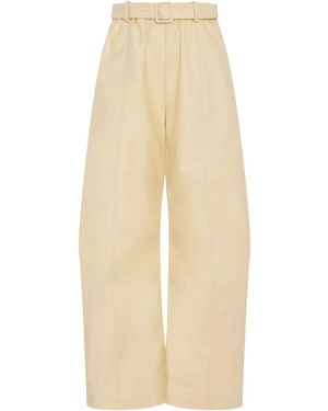 Rosetta Getty Tapered-Hose Mit Gürtel - Natur