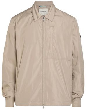 Sandbanks Zip-Up Shirt Jacket - Natural