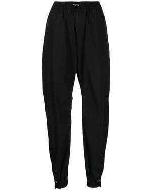 DSquared² High-Waisted Tapered Trousers - Black