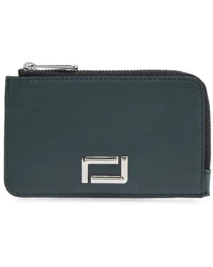 Lancel Angele Cardholder - Gray