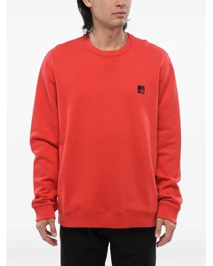 Woolrich Sudadera Con Logo Bordado - Rojo