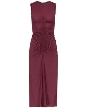 FFORME Gisela Ruched Dress - Purple