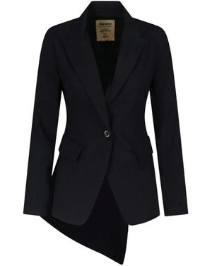 Uma Wang Asymmetric Blazer - Black