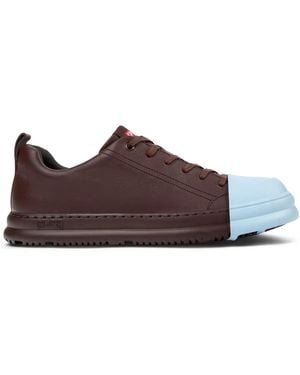 Camper Junction Runner Leather Trainers - Brown