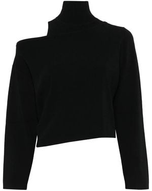 Moschino Asymmetric Top - Black