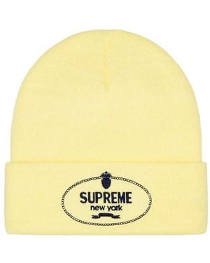 Supreme Crest Beanie - Yellow