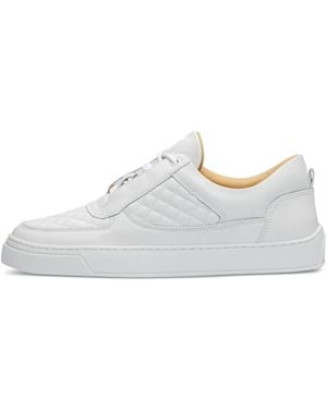 Leandro Lopes Faísca Quilted-Pattern Trainers - White