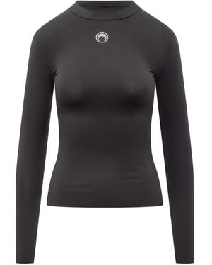 Marine Serre Top - Black