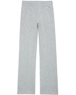 Zadig & Voltaire Strass-Detail Track Trousers - Grey