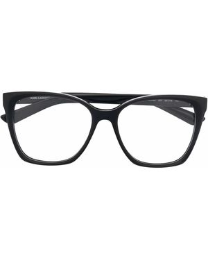 Karl Lagerfeld スクエア眼鏡フレーム - ブラック