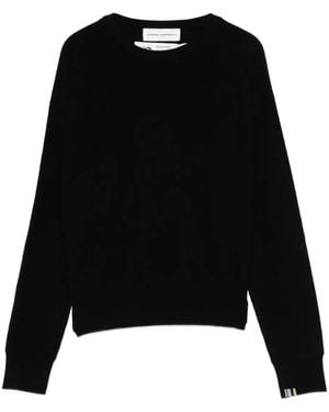 Extreme Cashmere Jersey N°382 Belle con cuello redondo - Negro