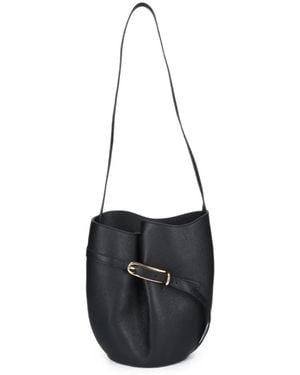 Liffner Sac Seau Grainé À Boucle À Détail De Boucle - White