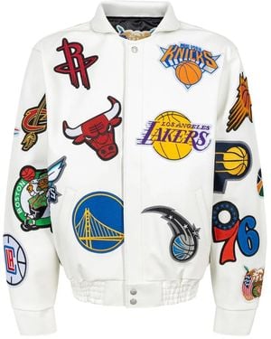 Jeff Hamilton X Nba College Bomberjacke - Blau