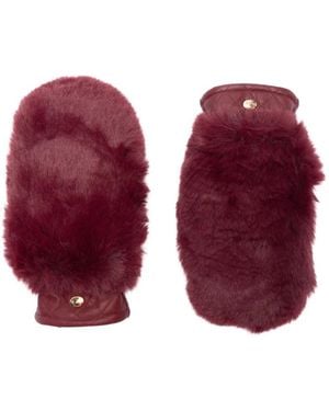Goldbergh Hill Mittens - Purple