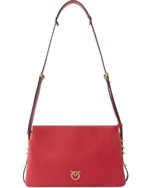 Pinko Love Birds ショルダーバッグ - レッド