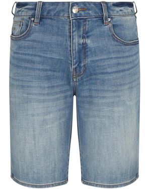 ARMANI EXCHANGE Cropped Jeans - Blue