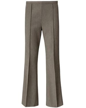 Frankie Shop Pantalon Dessa À Coupe Évasée - Grey