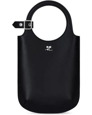 Courreges Holy ハンドバッグ S - ブラック
