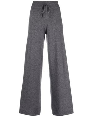 Lisa Yang High-Rise Cashmere Trousers - Grey