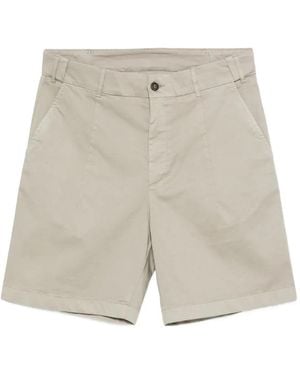 Eleventy Bermudas Con Botones - Blanco