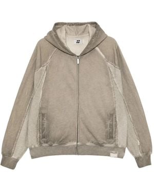 Izzue Hoodie Met Geborduurd Logo - Naturel