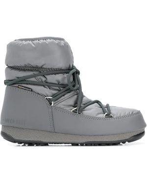 Moon Boot Bottines À Lacets - Gris