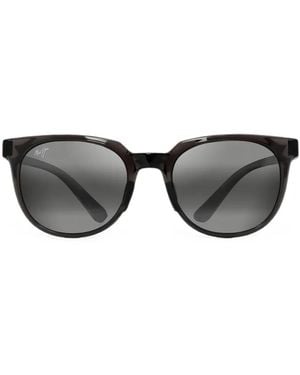 Maui Jim Wailua Round-Frame Sunglasses - Grey