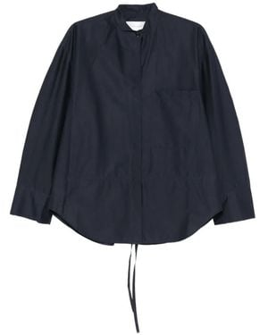 Christian Wijnants Hemd mit aufgesetzter Tasche - Blau