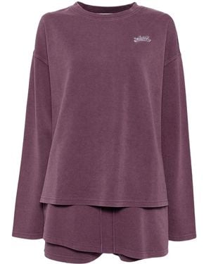 B+ AB Jersey Top Skort Set - Purple