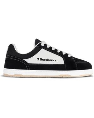 Barebarics Paneled Lace-Up Sneakers - Black