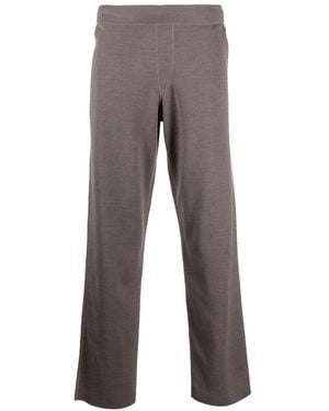 Brioni Drawstring-Fastening Track Trousers - Grey