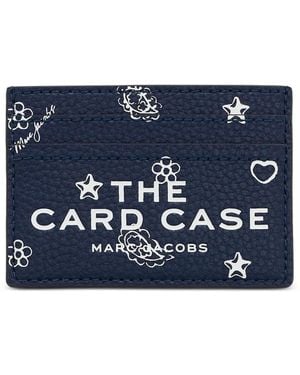 Marc Jacobs Leather Card Case - Blue