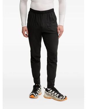 Dynafit Logo-Patch Track Pants - Black