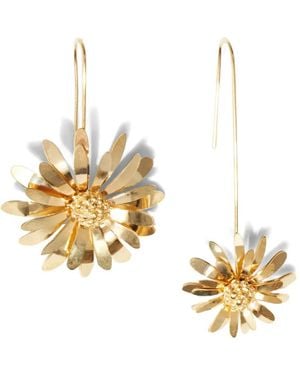 Osklen Daisy-Shape Earrings - Metallic