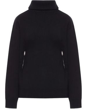 Balenciaga Worked Cotton Sweater - ブラック