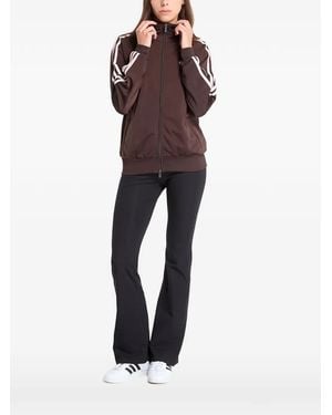 adidas Striped Track Jacket - Brown