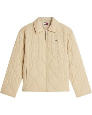 Tommy Hilfiger Quilted Padded Jacket - Natural