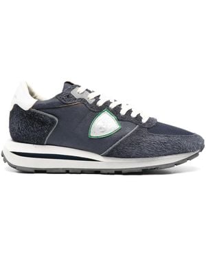Philippe Model Tropez Haute Trainers - Blue