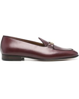 Edhen Milano レザーローファー - ブラウン
