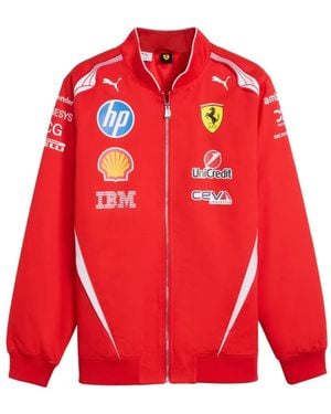 PUMA Sf Replica Drivers Authentic Racing Jacket - Red