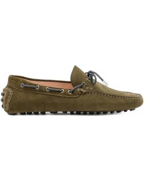 Forsa Suede Loafers - Green