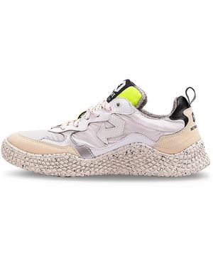ID EIGHT Hana Crinkle Sneakers - White