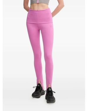 adidas By Stella McCartney Truestrength Split-Hem Leggings - Pink