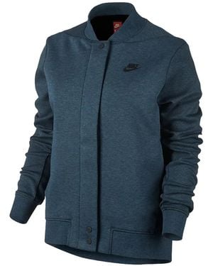 Nike Fleece Destroyer Jacket - Blue
