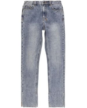 Ksubi Mid-rise Straight Jeans - Blue