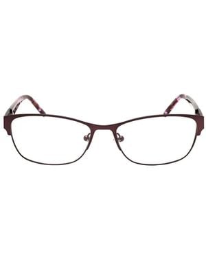 Harley Davidson Rectangle-Frame Glasses - Purple