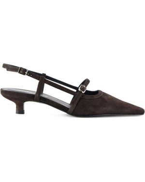 Notabene Elenne Slingback Kitten Heels - Black