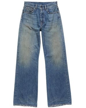 Acne Studios Straight Jeans - Blauw
